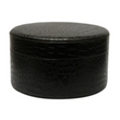 Round Faux Leather Storage Box/Organiser
