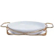 Serving Dish Oval With Stand