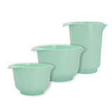 Set of 3 Mixing and Serving Bowl, Turquoise