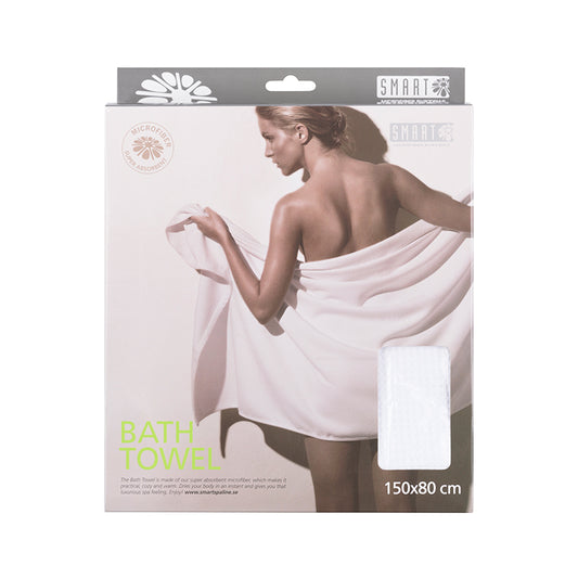 Bath Towel Waffle 150×80 CM White