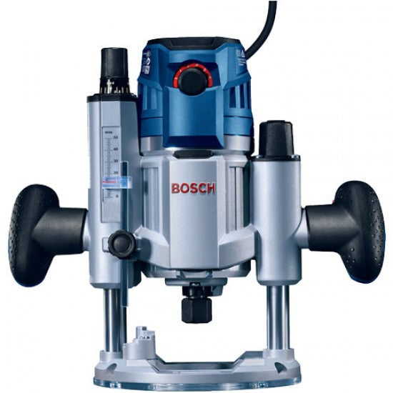 Bosch Router, 12.7mm, 1600W, 10,000-25,000r.p.m., Soft Start, Click & Clean System, Dust Extraction, Bosch SDS System, Speed Selection