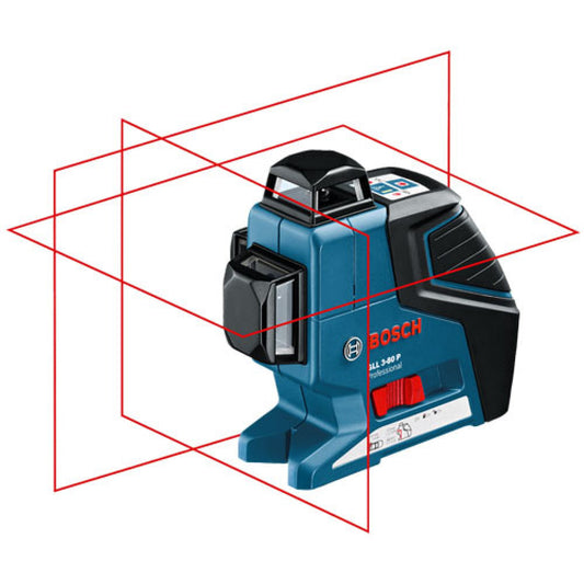 Bosch Line Laser, Range: 20M, Range with Receiver 5- 80M, Accuracy ±0.2mm/M