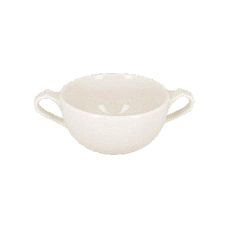 Porcelain Soup Bowl & Saucer