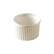 Porcelain Remekin with Grooves
