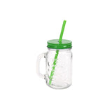 Drinking Glass Set With Straws