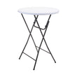 Standing White Plastic Table