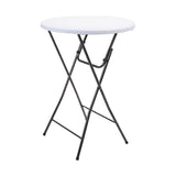 Standing White Plastic Table