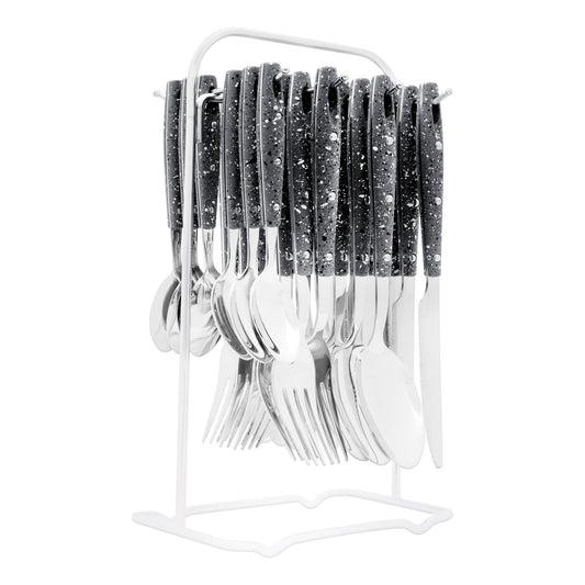 24 Pieces Stainless Steel Cutlery Set