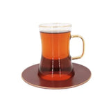 Green Tea Cup & Saucer Set 6Pcs