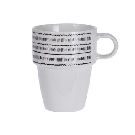 Porcelain Mugs 320cc (Pack of 4)