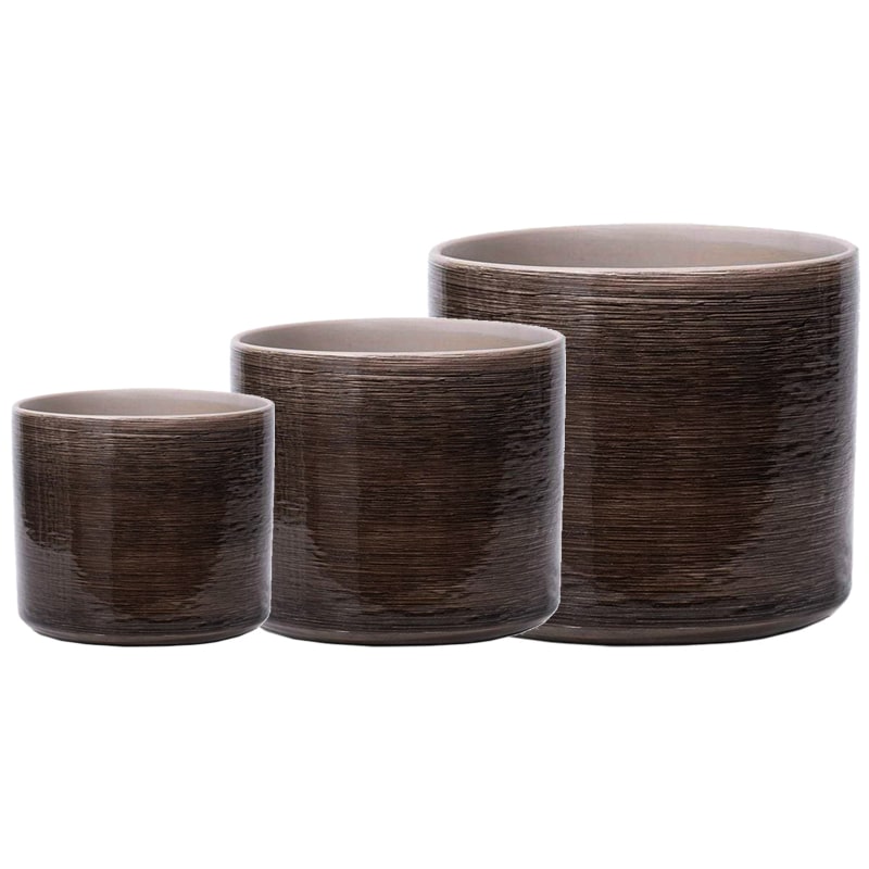 Vintage Floral Space (Set of 3 Ceramic Vases)
