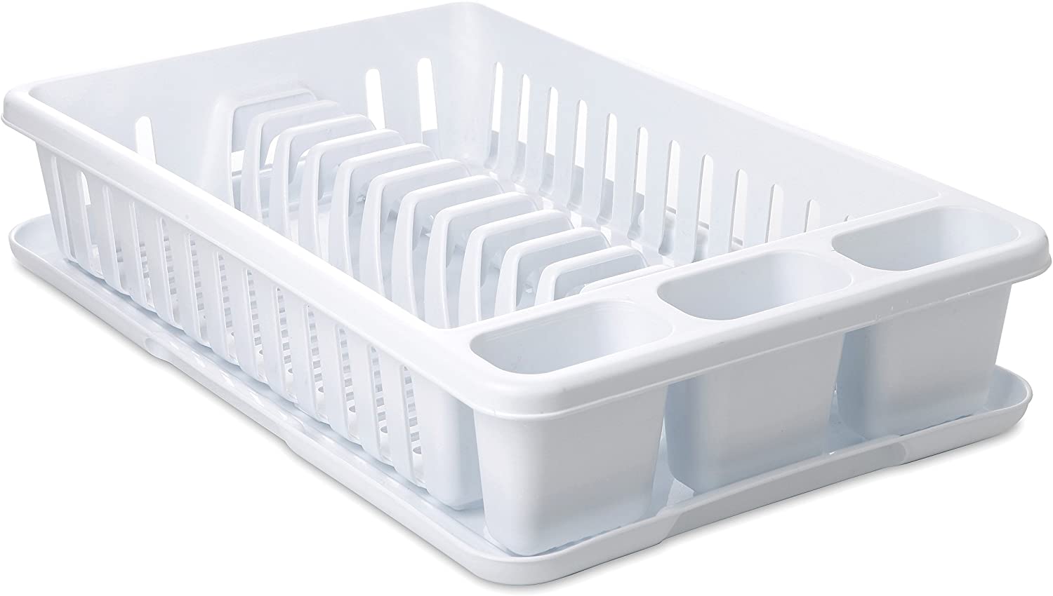 Plate Drying Rack With Tray