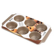 Elegant Muffin Tray Gold