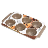 Elegant Muffin Tray Gold