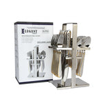 Lazer Cutlery Set (Pack of 24 Pieces)