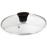 Glass Lid With Met Rim 28CM + Flonal Knob