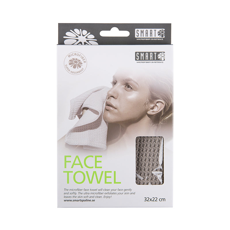 Face Towel 32x22 CM, Grey