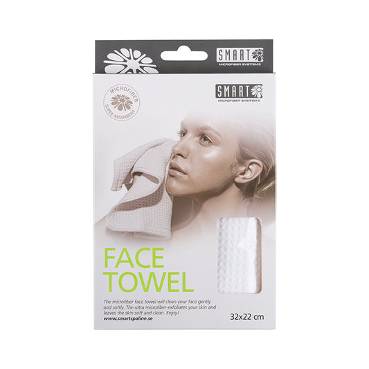 Face Towel 32x22 CM, White