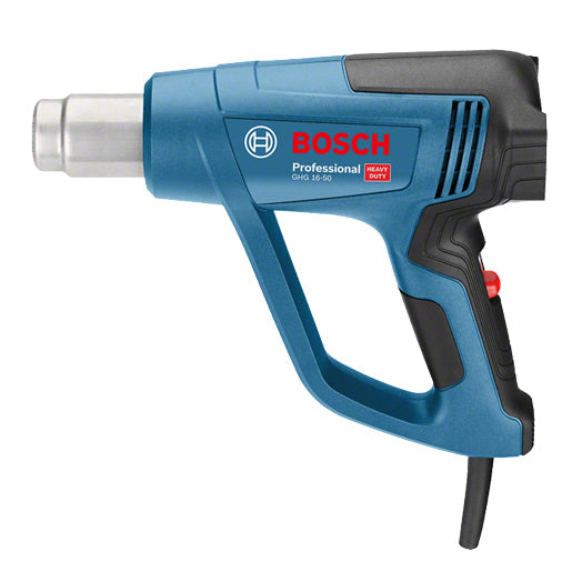 Bosch Heat Gun, 1600W, 300-500°C, 2 Temp.& Airflow Stages, Thermal Protection