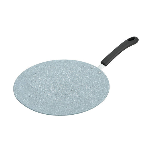 34 cm Aluminum Concave Tawa – Grey Granite