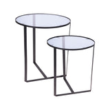 Side Table Metal Set (Pack of 2)