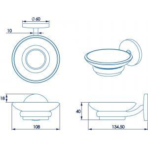 Hampstead Soap Dish