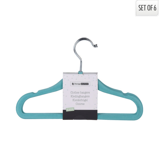 Cloth Hanger Set For Children (Pack of 6)