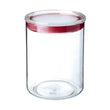 Kitchen Jar 1.5L Transp-Red