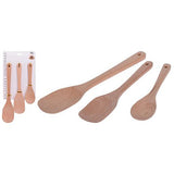 Spoon Set Of 3pcs Beech Wood