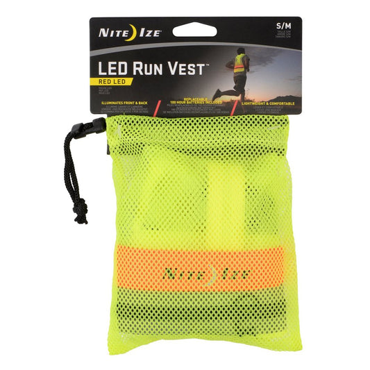 LED Running Vest Small and Medium NeonYellow