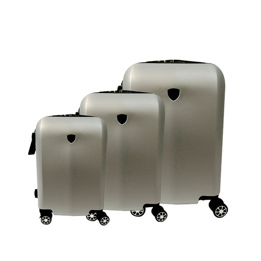 Luggage Set 3pcs Silver