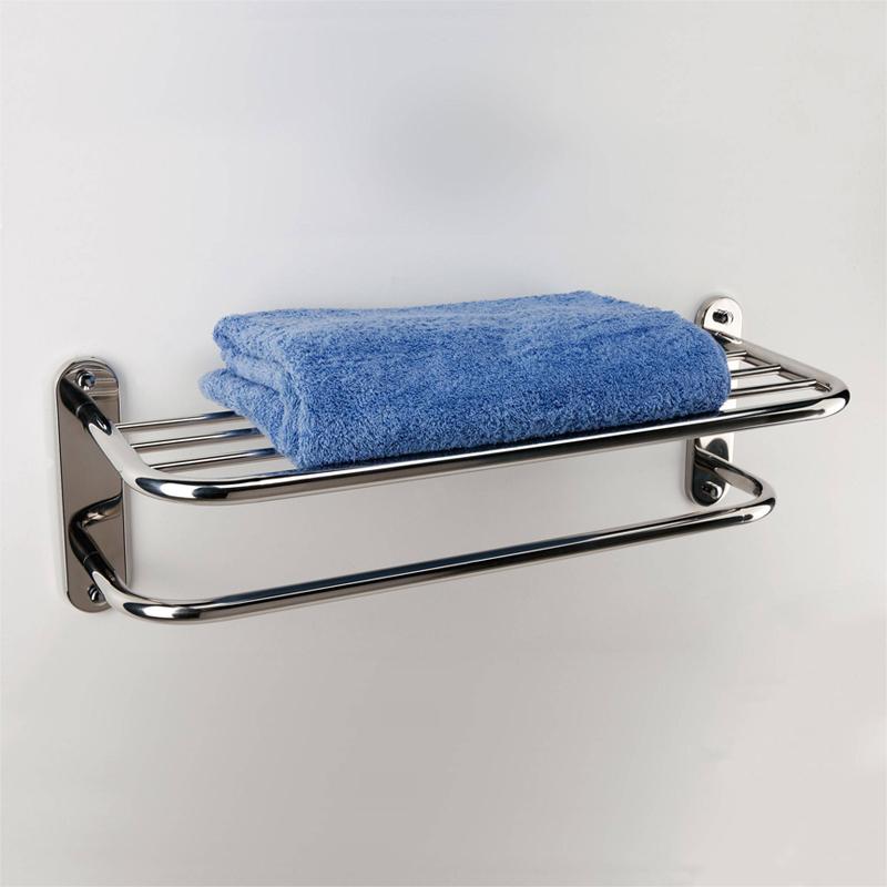 Metallic Wall Towel Rail