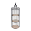 Shelf Rack Bird Cage Shape
