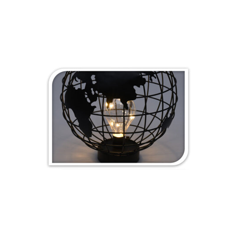 Globe Lamp With 9 LED Lights