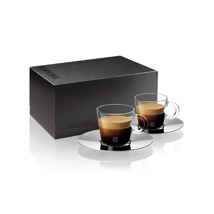 Nespresso View Espresso Set of 2 with Saucers by JB Saeed Studio