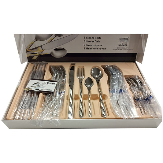 24 Pieces Cutlery Set