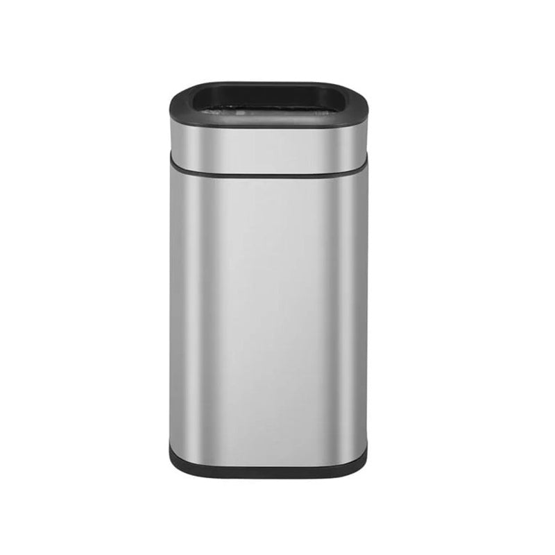 Oli-Cube Open Top Bin Silver 6 Liter