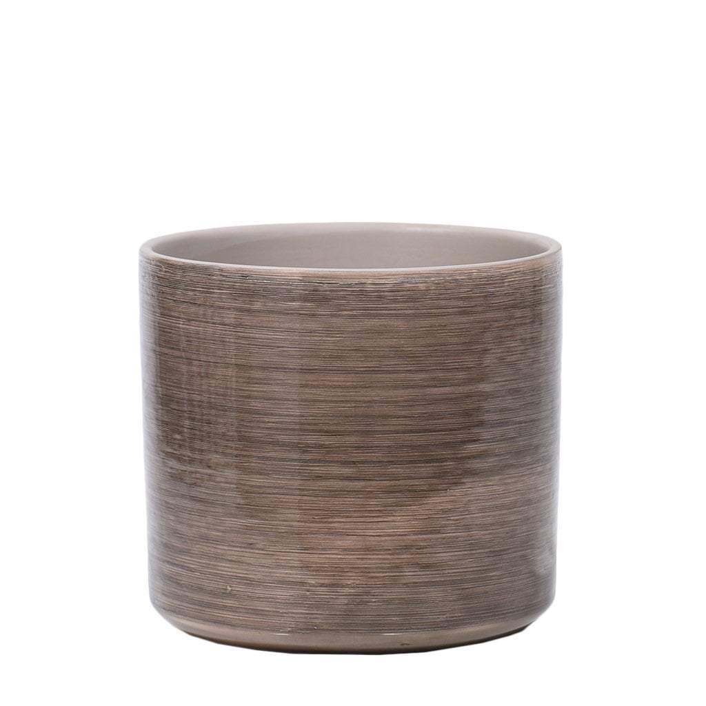 Ceramic Vase Brown Medium