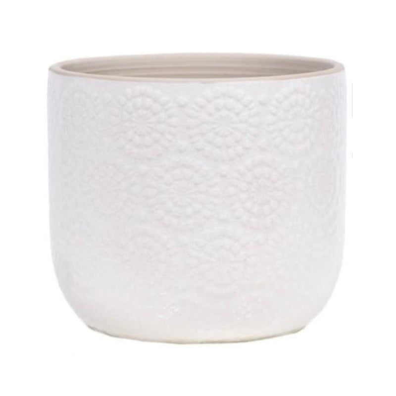 White Ceramic Vase Large