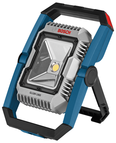 Bosch Cordless Torch, 14.4V-18V, 100mins O.Time, LED 1900 Lumens, Solo W/O Battery & Charger