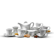 Porcelain 15Pcs Tea Set