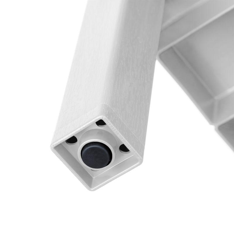 Rectangular Rack Lombok 4 Levels White