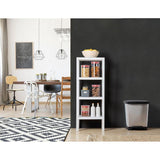 Rectangular Rack Lombok 4 Levels White