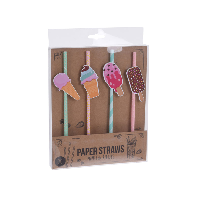 Drinking Straws Paper (Pack of 20)