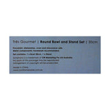 Round Bowl With Rack