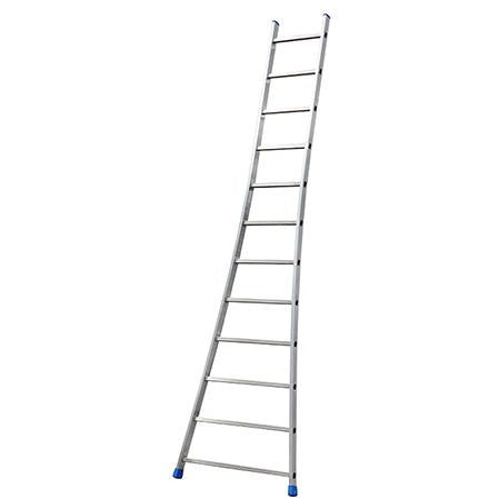 SINGLE ALUMINIUM FLARED BASE LADDER 12 STEP GIE-023