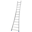 SINGLE ALUMINIUM FLARED BASE LADDER 12 STEP GIE-023