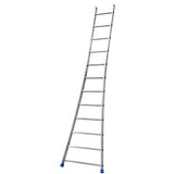 SINGLE ALUMINIUM FLARED BASE LADDER 12 STEP GIE-023