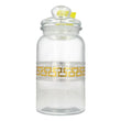 Kleeyo Stallion Airtight Glass Storage Jars Medium