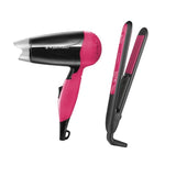 Hair Dryer Machine With Hair Straightener